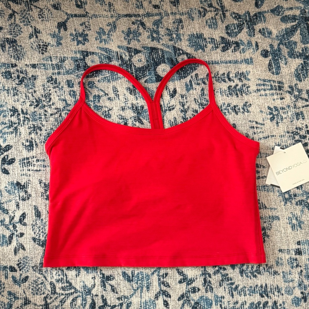 Beyond Yoga Spacedye Slim Racerback Cropped Tank